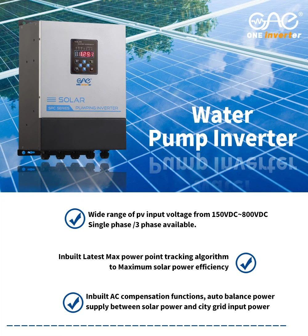 2.2KW water pump inverter 2.2KW water pump inverter